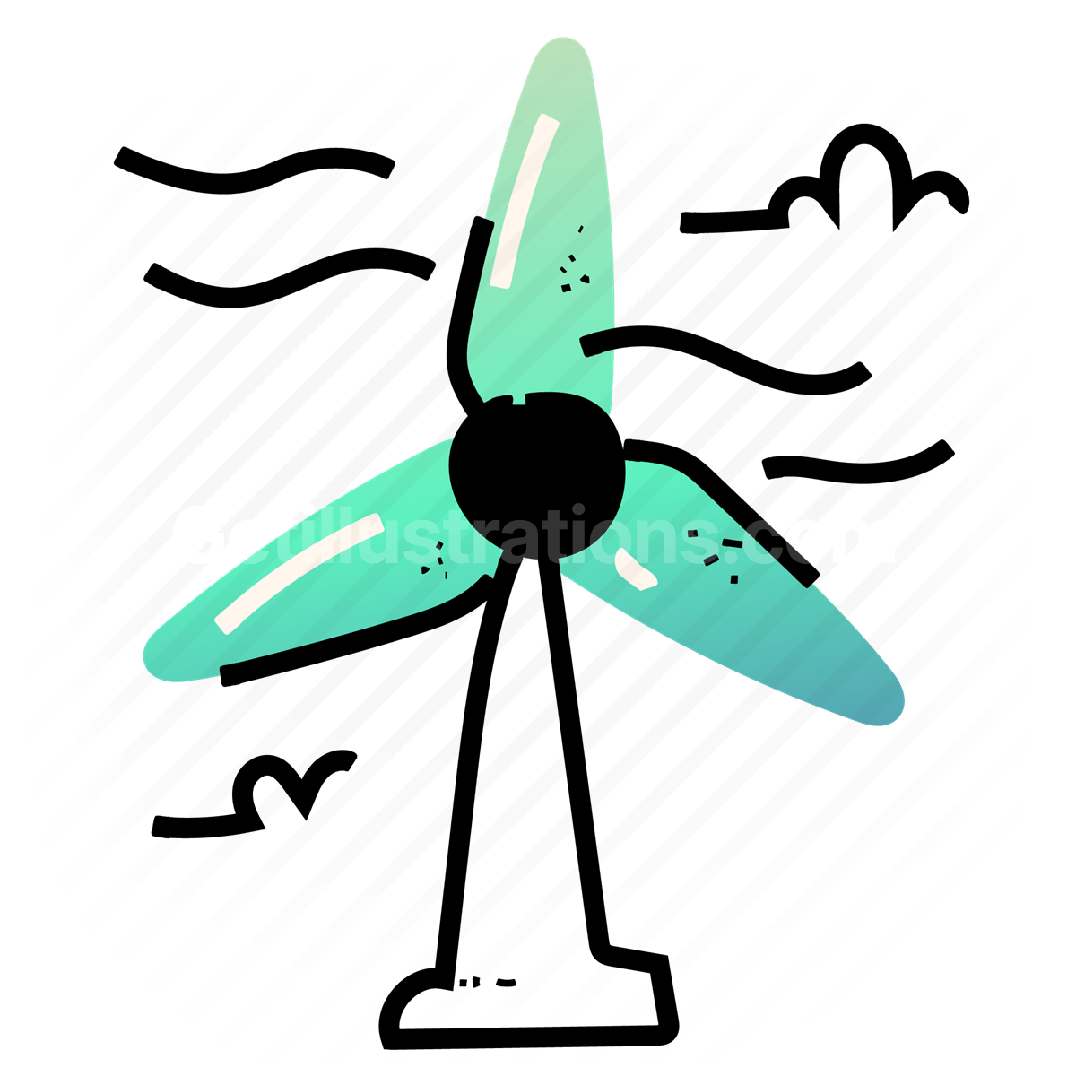 power, alternative, green, windmill, ecology, mill